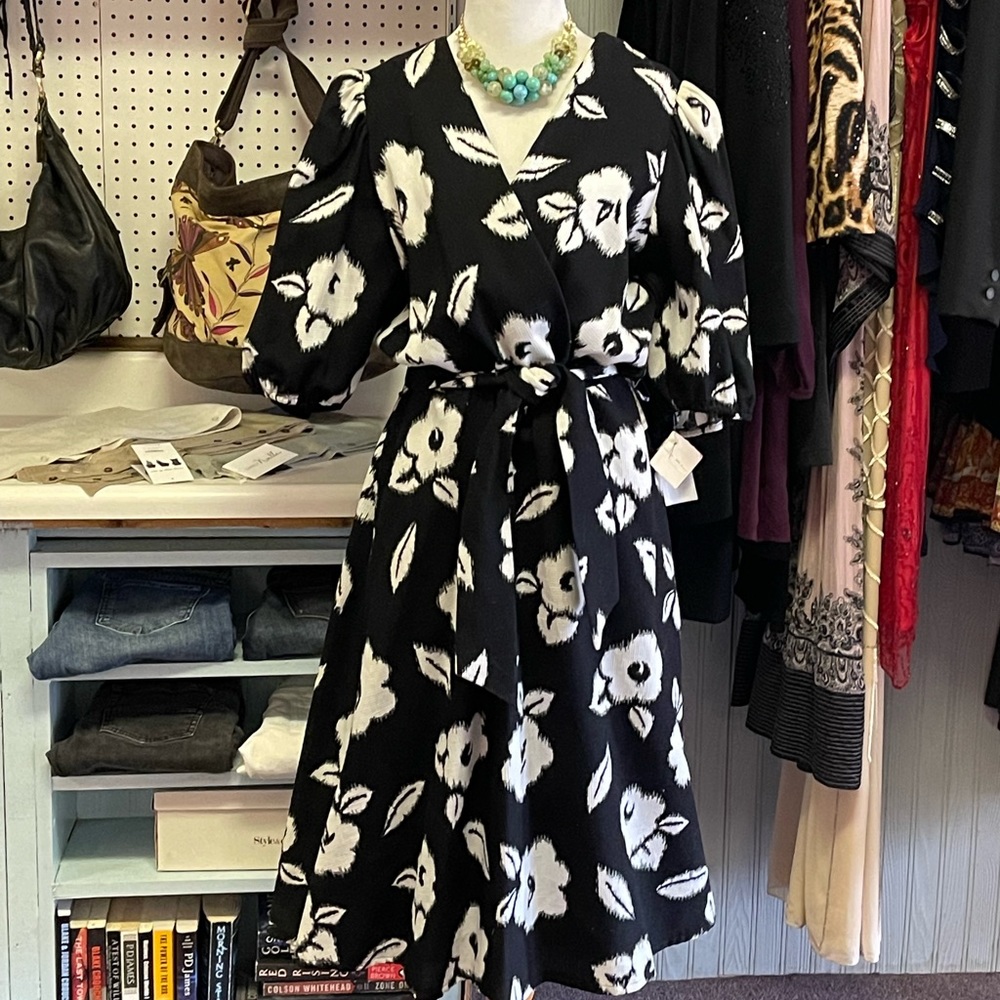 Vintage floral dress